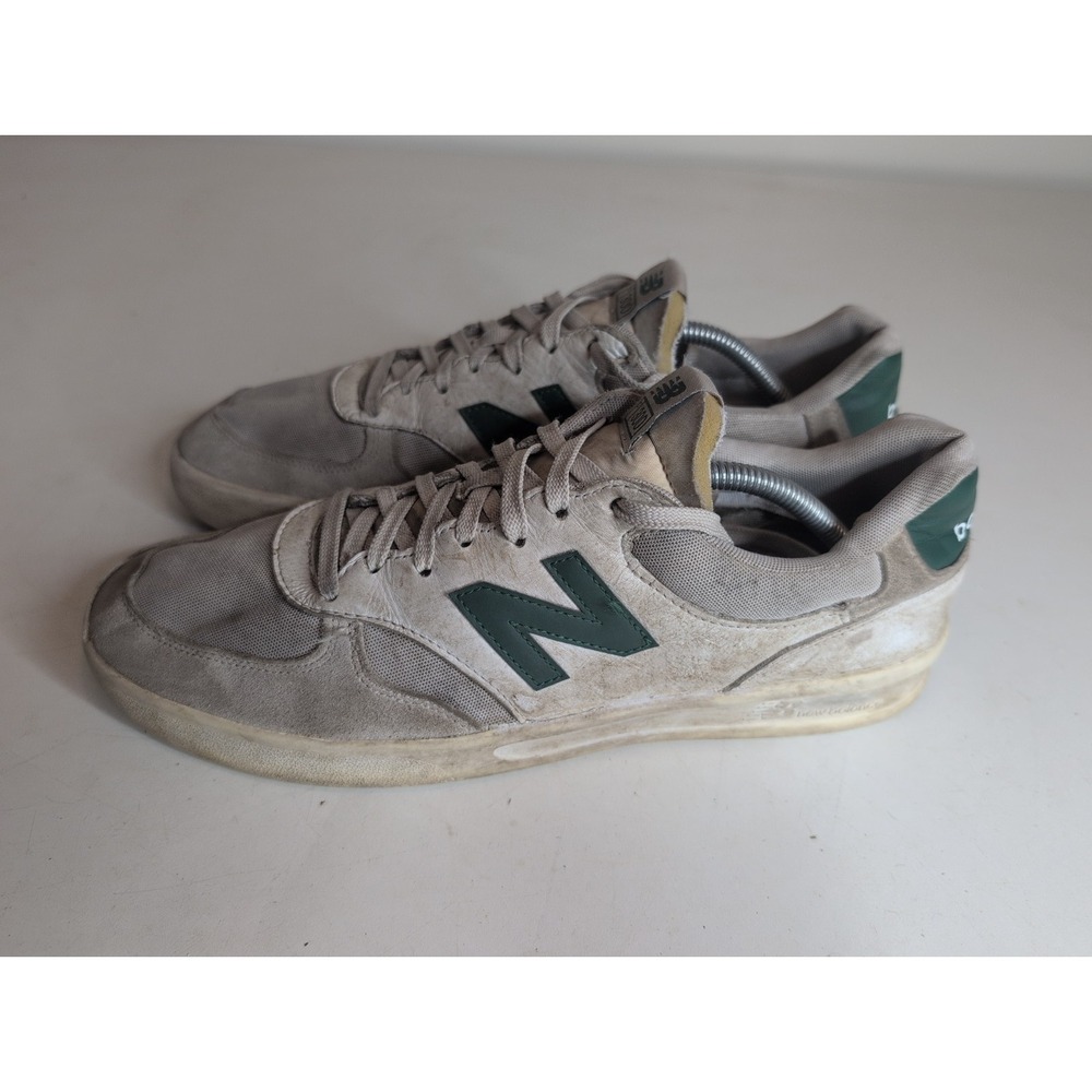 New Balance CT300 V3 Court Sneaker White/Evergreen Men's 10.5